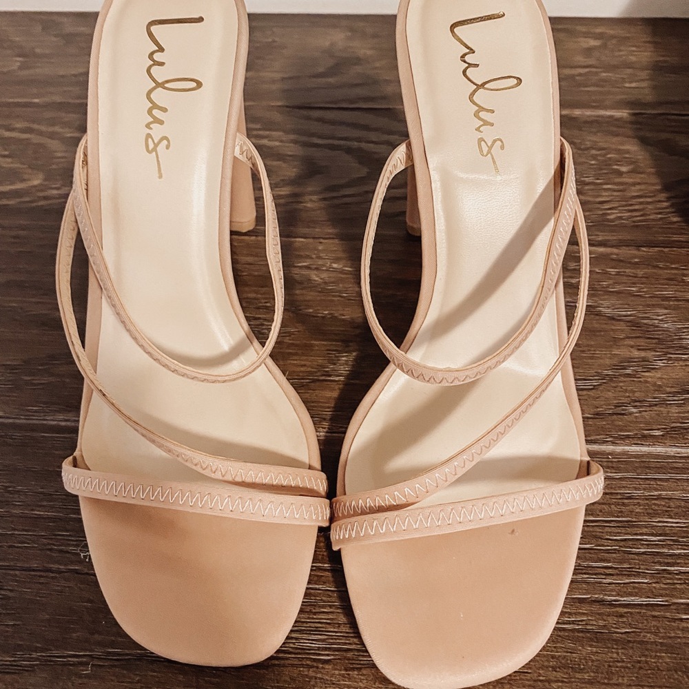 Nude Dress Sandals